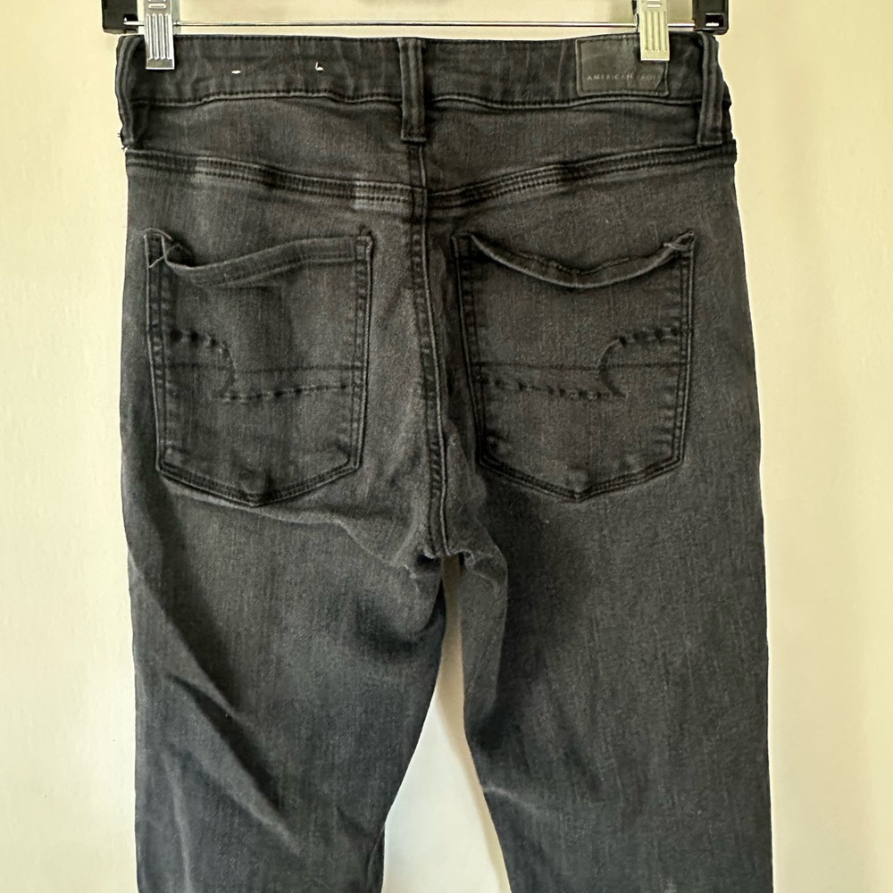 American Eagle black skinny jeans